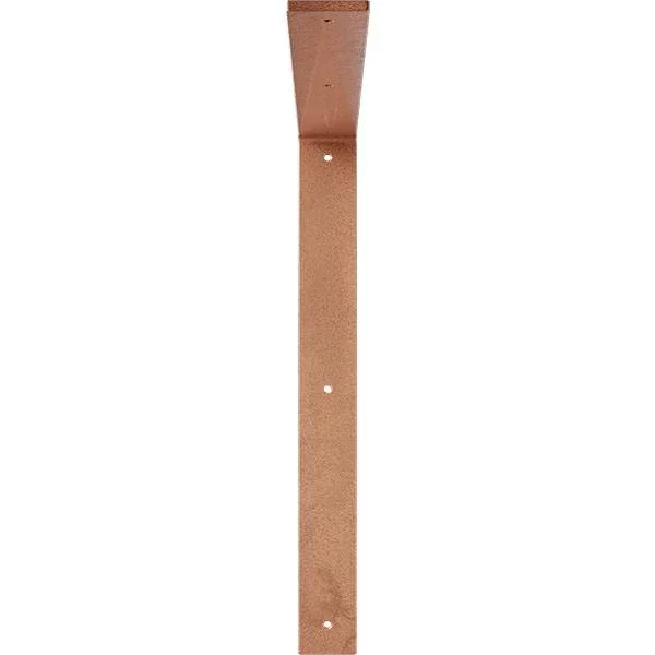 2x22W x 18x22D x 18x22H Hamilton Steel Bracket Hammered Copper