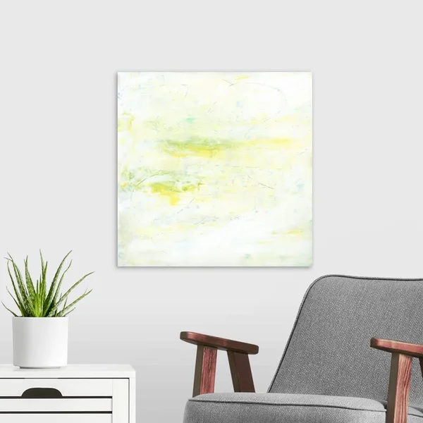 Garden Abstraction XVII - Large Solid-Faced Canvas Wall Art Print, Great Big Canvas