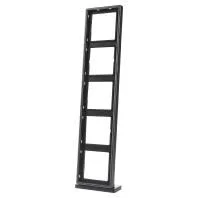 Frame 5-Gang Anthracite Al 2985 An