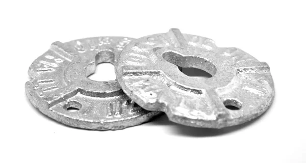 7/8x22 Round Malleable Washer Malleable Iron Zinc Plated Pk 10