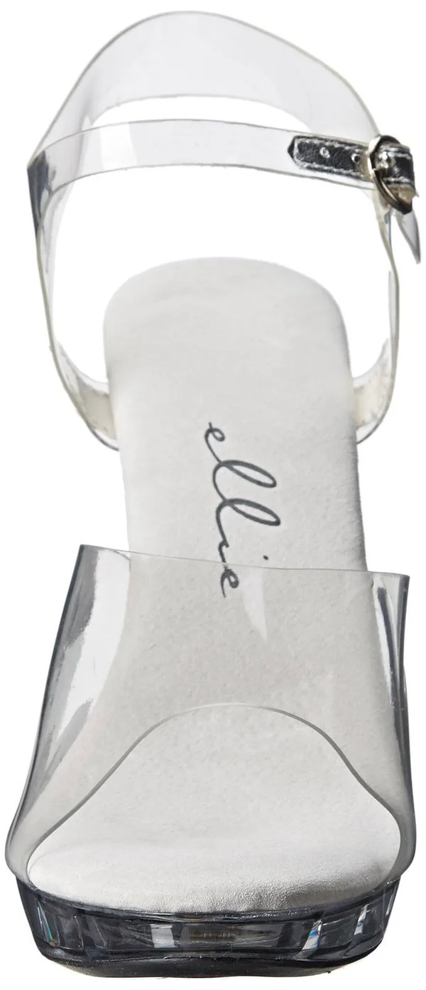 Ellie Shoes - M-Brook 5 - Clear