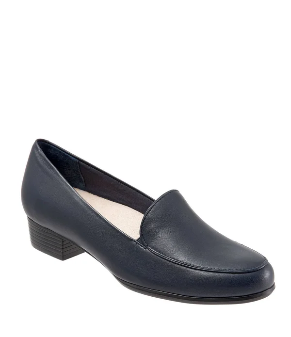 Trotters Classic Lightweight Loafer - Monarch - Size 12 Narrow, French Navy