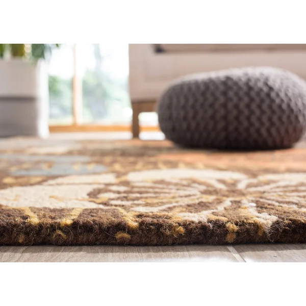 Safavieh Blossom BLM923A Brown - Multi 5& x 8& Area Rug