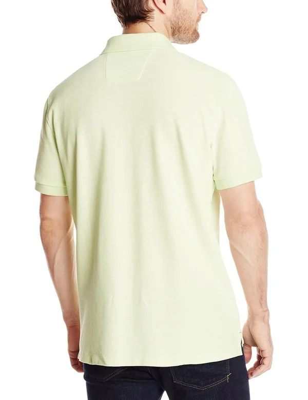 Nautica Men's Short-Sleeve Solid Deck Polo Shirt Red - Small