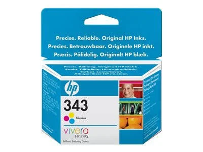 HP 343 Color Printer Ink Cartridge