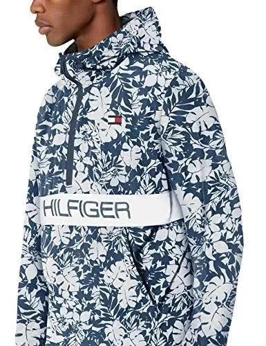 Tommy Hilfiger Men's Taslan Popover Jacket - Created for Macy&s - Blue