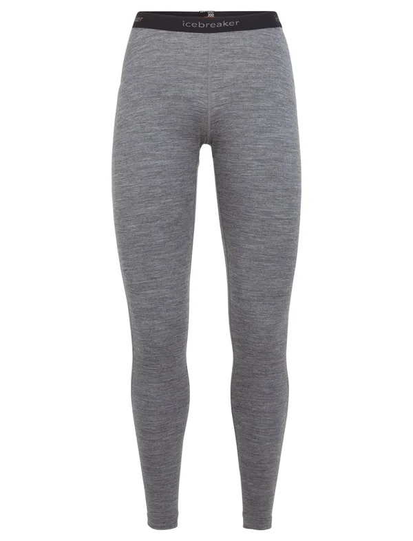 Icebreaker Womens 200 Oasis Leggings (013_GRITSTONEHTHR - XS)
