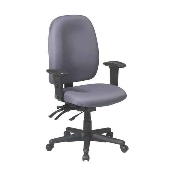 Office Star Dual Function Ergonomic Office Chair-Garnet