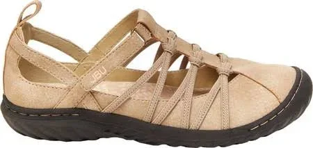Women's Jambu JBU Juliet Vegan Closed Toe Sandal, Size: 7.5, Beige