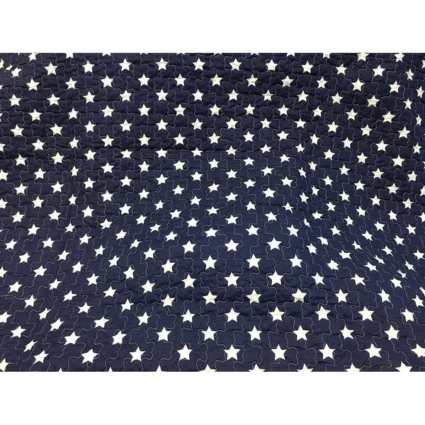 Porch & den AmeriSTAR Sailor Navy Striped Cotton Quilt Set - Queen