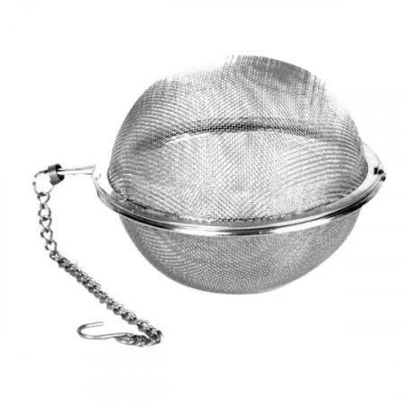 Thunder Group Tea Ball - 3 1/8 inch, Pack of 24, Silver