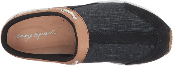 Women's Easy Spirit Travelport Clog, Size 10 WW - Blue