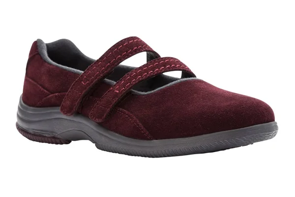 Women's Propet Twilight Wine Suede - in Size 11