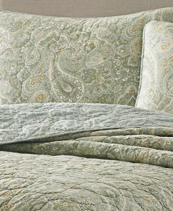 Stone Cottage Emilia Full/Queen Quilt Set - Green