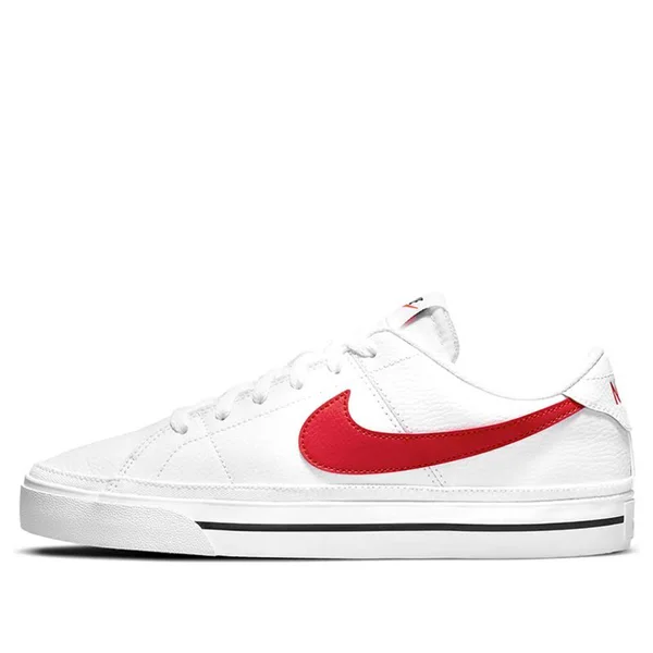 Nike Court Legacy &White University Red& White/Black/University Red Sneakers/Shoes CU4150-105 (EU Size 38.5)
