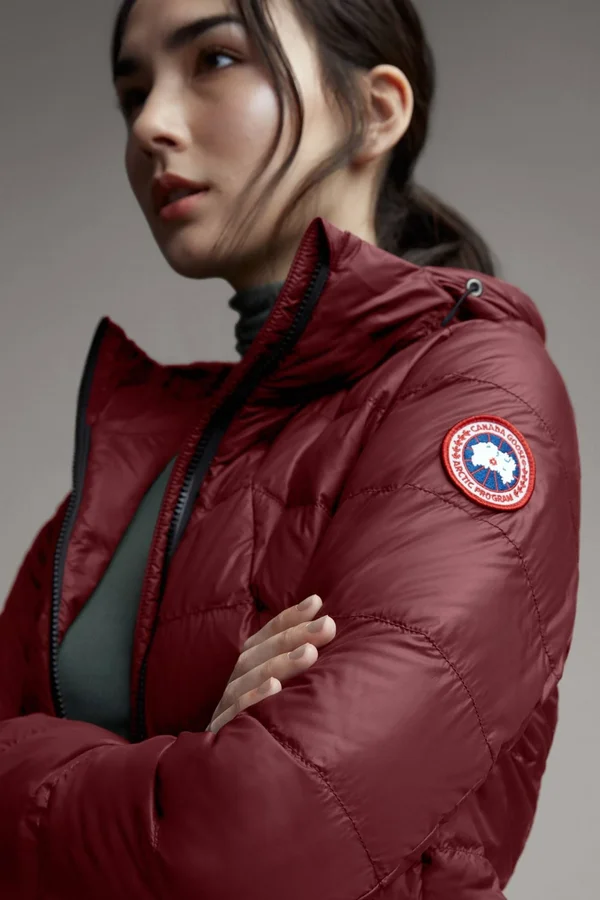 Canada Goose Women's Abbott Down Hoody (Women, Bordeaux, XS)