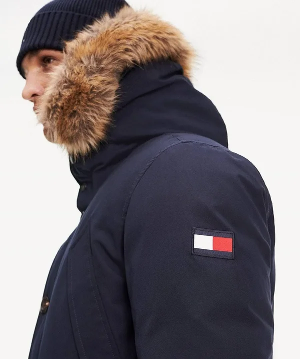 Tommy Hilfiger Men's Hampton Down Parka Jacket - Blue