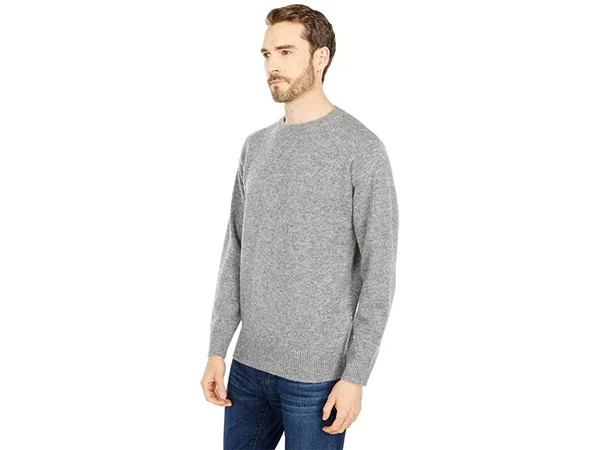 Pendleton Men's Shetland Crew Sweater - Grey Heather