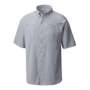 Columbia Men's Tamiami II Short Sleeve Shirt, 3X, Collegiate Navy
