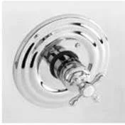 Newport Brass 3-1644TR/26 Astaire Round Thermostatic Trim Plate with Handle Polished Chrome