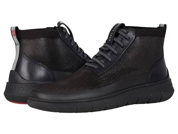 Cole Haan Men's Generation Zerogrand High-Top Sneakers - Black - Size 7
