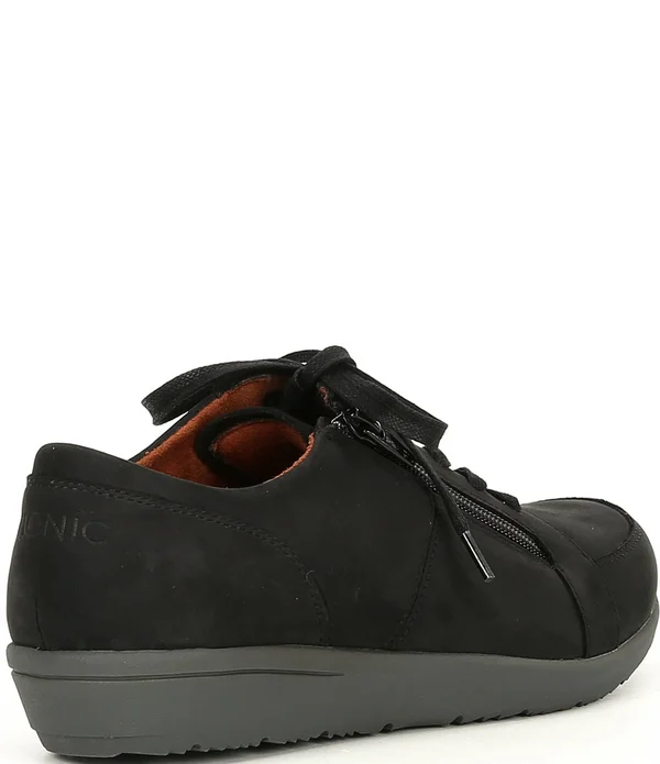 Vionic Abigail Lace Up Slate Nubuck, 8.5, M