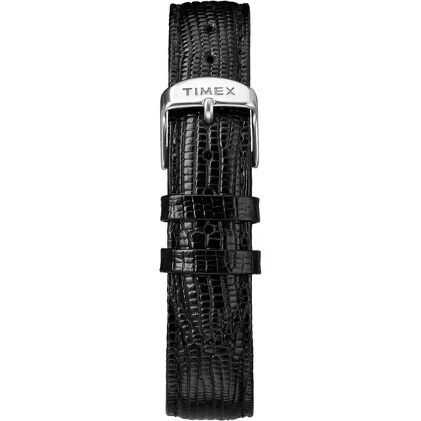 Timex Watch Men's Marlin Hand-Wound 34MM Leather Strap Stainless Steel/Black/Silver-Tone, Item # TW2R47900ZV