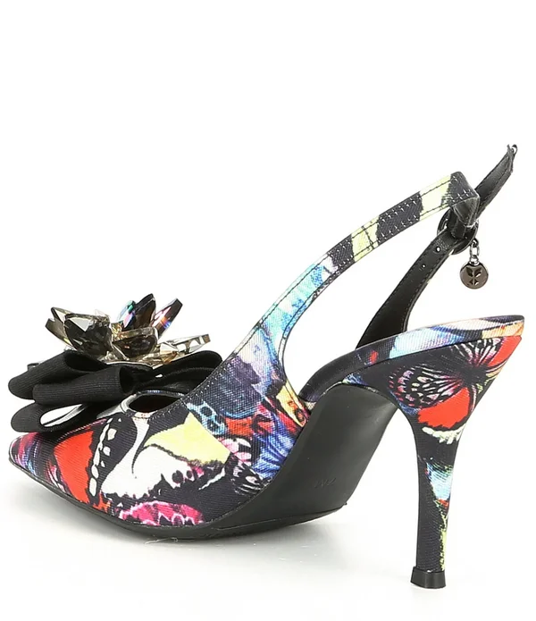 J. Renee Women's Denyell Slingback - Size: 7, Black