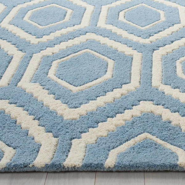 Safavieh Chatham Dark Grey & Ivory 6& x 9& Rug