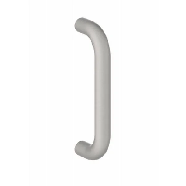 Hager 4H4 9x22 Center to Center Round Pull - Satin Brass