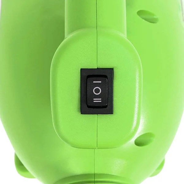 XPOWER B-55 Portable Home Pet Grooming Force Hair Dryer and Vacuum (Green)