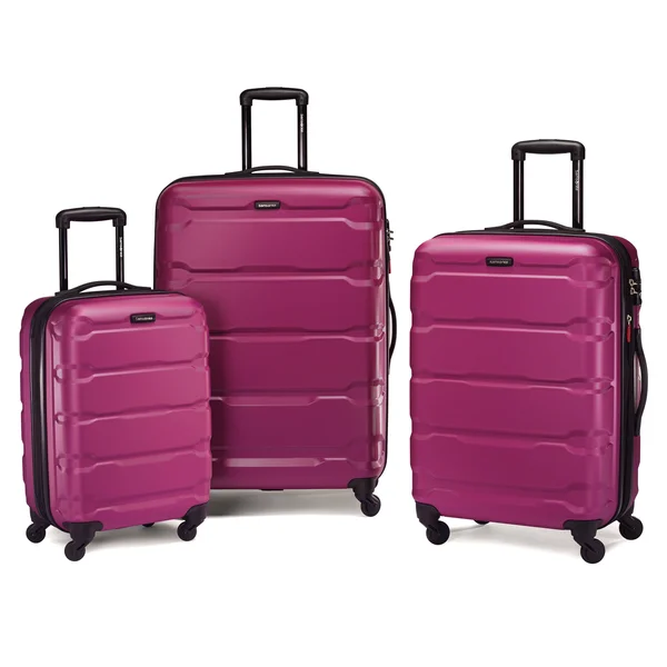 Samsonite Omni PC Nest 3 Piece Spinner Set - Radiant Pink