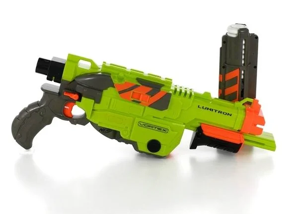 Nerf Vortex Lumitron Glow-In-Dark Disc Blaster