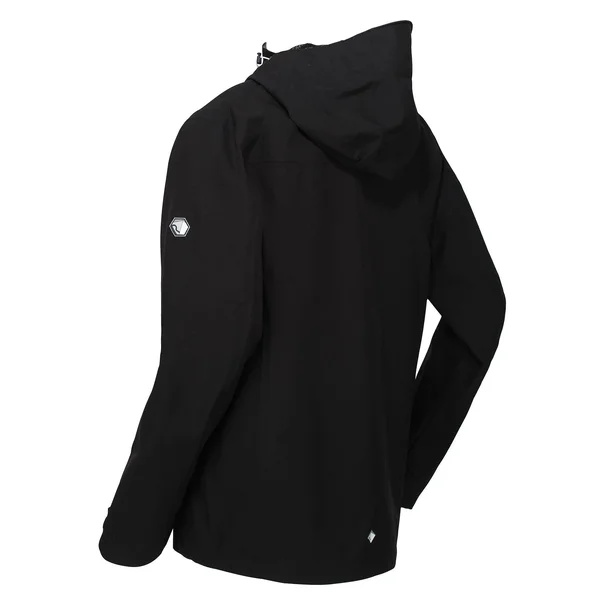 Regatta Mens Birchdale Waterproof Jacket Black/Magnet L
