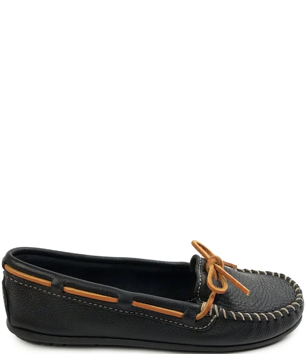 Minnetonka Boat Moc 9.5 Women's Red