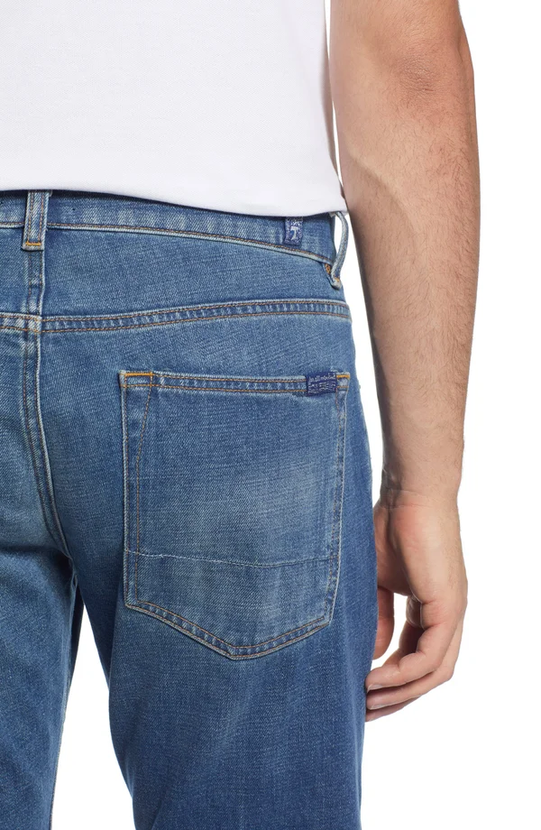 7 for All Mankind Austyn Relaxed Fit Jeans - Blue - 33R
