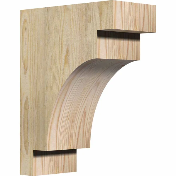 6x22W x 12x22D x 16x22H Mediterranean Rough Sawn Corbel - Douglas Fir