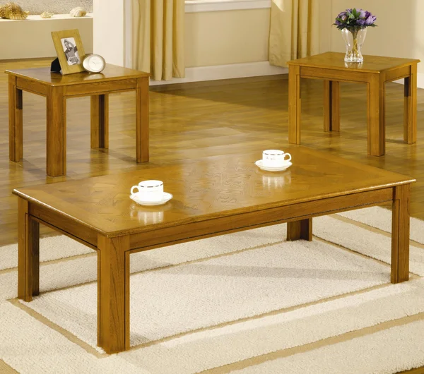 Oak 3-Piece Occasional Table Set by Coaster