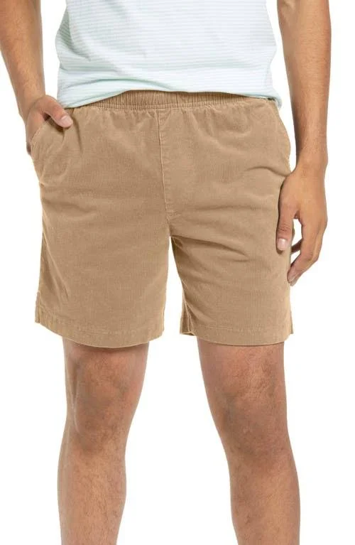 Goodlife Stretch Corduroy Shorts - Size Large in Incense at Nordstrom