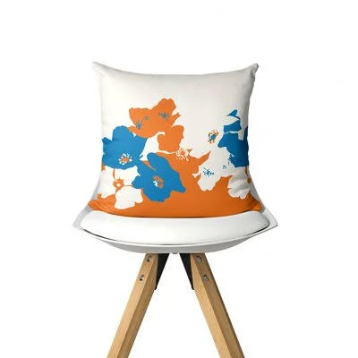 Aeiress Square Pillow Cover East Urban Home Size: 18x22 x 18x22