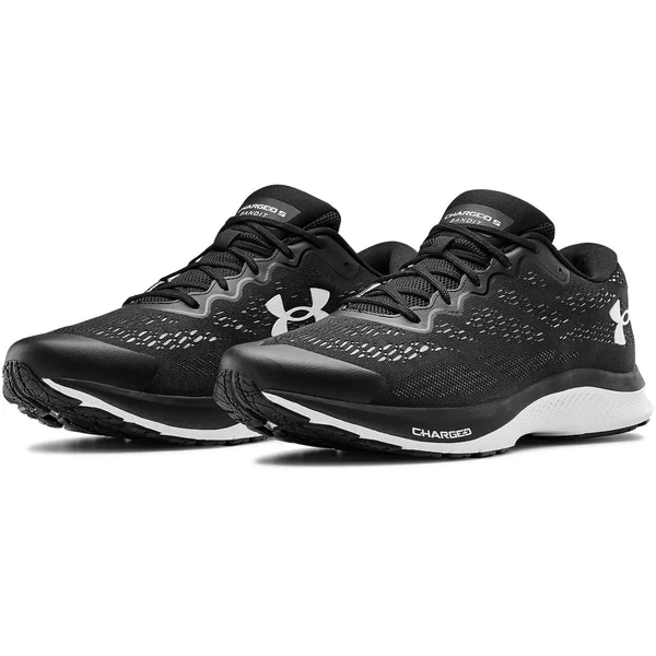 Under Armour Men's Charged Bandit 6 Running Shoes - Black, 7