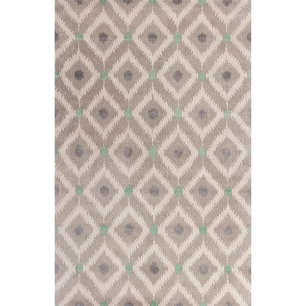 Kas Bob Mackie Home 1017 Silver/Grey Mirage 5& x 8& Area Rug