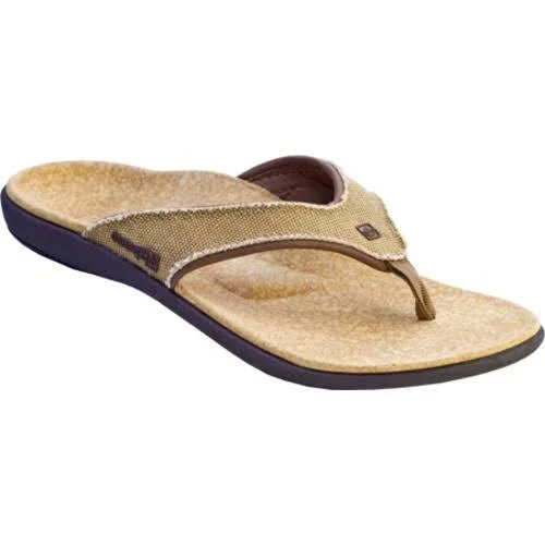 Spenco Women's Yumi Sandal - Straw/Java/Cork