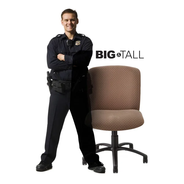 Safco Optimus Big and Tall Chair, Black