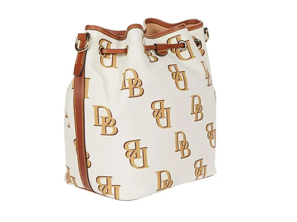 Dooney & Bourke Monogram Drawstring, Beige