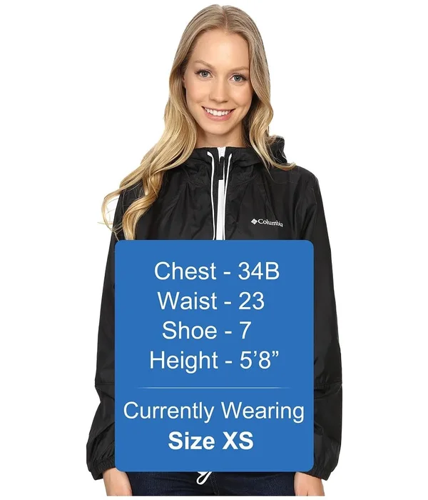 Columbia Women & S Flash Forward Windbreaker - Black