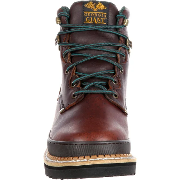 Georgia Boot Men's Giant Steel Toe Work Boots - Brown