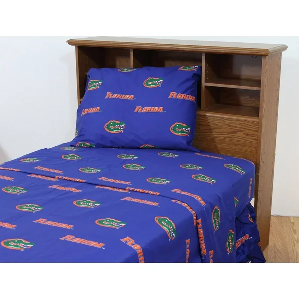 Florida Gators King Sheet Set Team Color