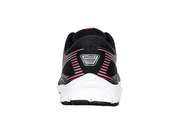 Brooks Addiction 14 Narrow 10.5, Black/Hot Pink/Silver (Women's)