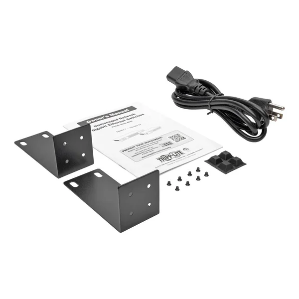 Tripp Lite 10/100/1000 Mbps 1U Rack-Mount/Desktop Gigabit Ethernet Unmanaged, Metal Housing Unmanaged Switch - 16 Ethernet Port